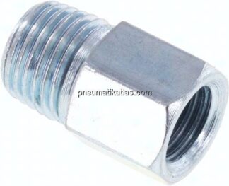 Adapter gerade (Schmiernippel) M 10x1 (konisch) AG - M 8x1 IG