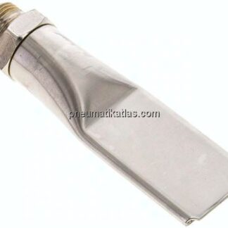 Softy Flachdüse, 29,0, G 3/8", Messing vernickelt