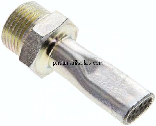 Softy Flachdüse, 14,0, G 3/8", Stahl verzinkt