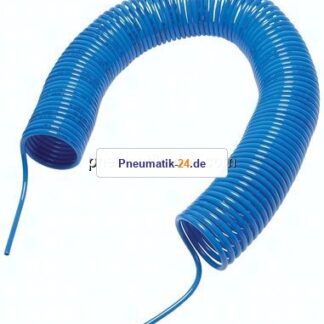 PA-Spiralschlauch 4 x 2,5 mm, schwarz, 2,5 mtr. Arbeitslänge