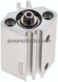 Kompaktzylinder, doppeltwirkend, Kolben 12mm, Hub 10mm