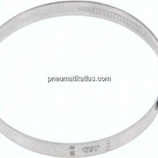 12mm Schlauchschelle 80 - 100mm, Stahl verzinkt (W1) (ABA)