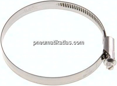 12mm Schlauchschelle 80 - 100mm, 1.4301 (W4) (NORMA)