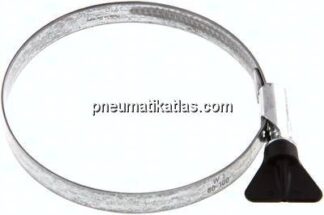 12mm Schlauchschelle 80 - 100mm, Stahl verzinkt (W1) (NORMA)