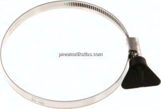 9mm Schlauchschelle 80 - 100mm, 1.4301 (W4) (NORMA)