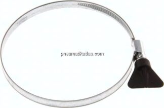 9mm Schlauchschelle 90 - 110mm, Stahl verzinkt (W1) (NORMA)