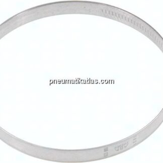 12mm Schlauchschelle 100 - 120mm, Stahl verzinkt (W1) (ABA)