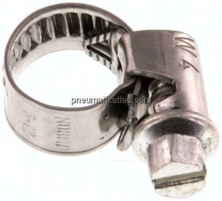 9mm Schlauchschelle 8 - 12mm, 1.4301 (W4) (NORMA)