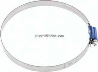 12mm Schlauchschelle 110 - 130mm, Stahl verzinkt (W1) (ABA)