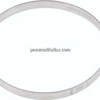 12mm Schlauchschelle 110 - 130mm, Stahl verzinkt (W1) (ABA)