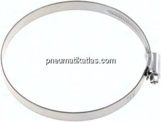 12mm Schlauchschelle 110 - 130mm, Stahl verzinkt (W1) (IDEAL)