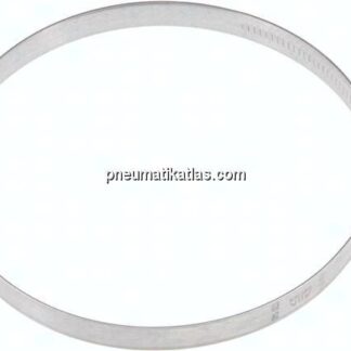 12mm Schlauchschelle 120 - 140mm, Stahl verzinkt (W1) (ABA)