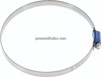 12mm Schlauchschelle 130 - 150mm, Stahl verzinkt (W1) (ABA)