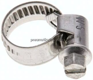 9mm Schlauchschelle 10 - 16mm, 1.4401/1.4571 (W5) (NORMA)