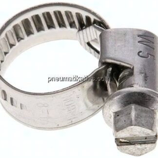 9mm Schlauchschelle 10 - 16mm, 1.4401/1.4571 (W5) (NORMA)