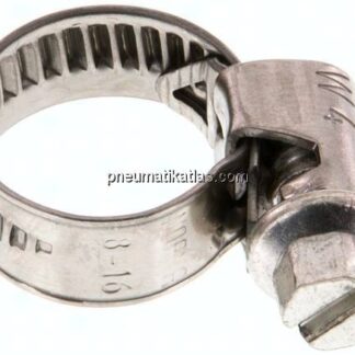 9mm Schlauchxschelle 10 - 16mm, 1.4301 (W4)(NORMA)