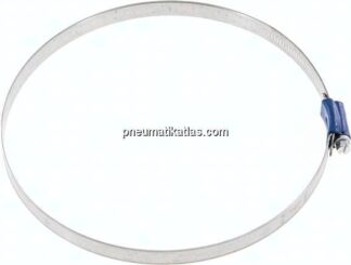 12mm Schlauchschelle 160 - 180mm, Stahl verzinkt (W1) (ABA)