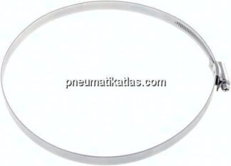 12mm Schlauchschelle 170 - 190mm, Stahl verzinkt (W1) (IDEAL)