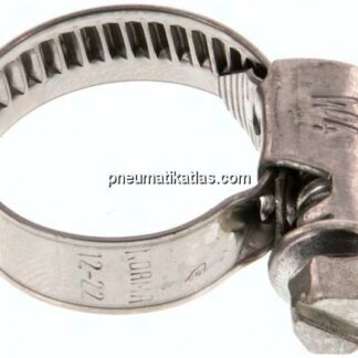 9mm Schlauchschelle 12 - 22mm, 1.4301 (W4) (NORMA)