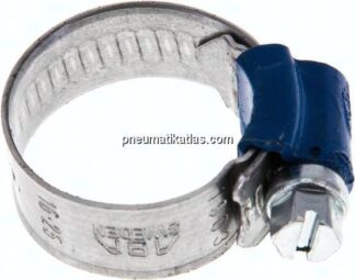 12mm Schlauchschelle 16 - 25mm, Stahl verzinkt (W1) (ABA)