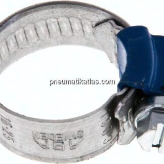 12mm Schlauchschelle 16 - 25mm, Stahl verzinkt (W1) (ABA)