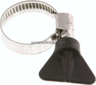 9mm Schlauchschelle 16 - 27mm, 1.4301 (W4) (NORMA)