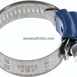 12mm Schlauchschelle 20 - 32mm, Stahl verzinkt (W1) (ABA)