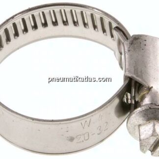 12mm Schlauchschelle 20 - 32mm, 1.4301 (W4) (NORMA)