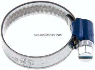 9mm Schlauchschelle 20 - 32mm, Stahl verzinkt (W1) (ABA)