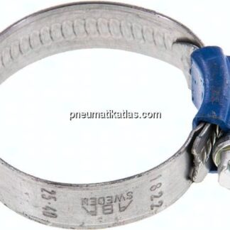 12mm Schlauchschelle 25 - 40mm, Stahl verzinkt (W1) (ABA)
