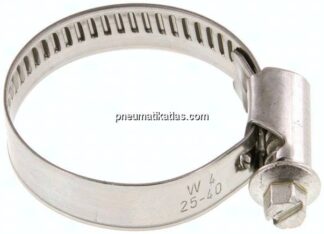 12mm Schlauchschelle 25 - 40mm, 1.4301 (W4) (NORMA)