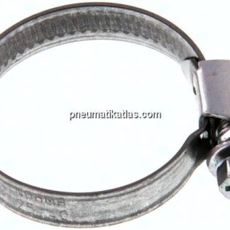 9mm Schlauchschelle 25 - 40mm, Stahl verzinkt (W1) (NORMA)
