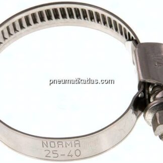 9mm Schlauchschelle 25 - 40mm, 1.4301 (W4) (NORMA)