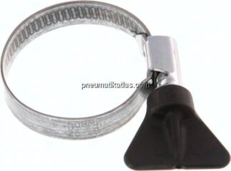 9mm Schlauchschelle 25 - 40mm, Stahl verzinkt (W1) (NORMA)