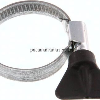 9mm Schlauchschelle 25 - 40mm, Stahl verzinkt (W1) (NORMA)