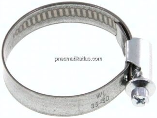 12mm Schlauchschelle 35 - 50mm, Stahl verzinkt (W1) (NORMA)