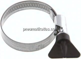 12mm Schlauchschelle 35 - 50mm, Stahl verzinkt (W1) (NORMA)