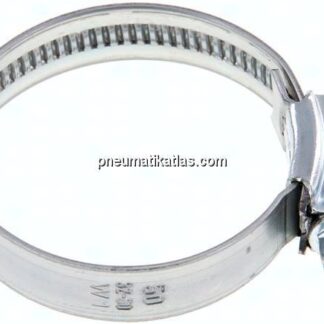 12mm Schlauchschelle 32 - 50mm, Stahl verzinkt (W1) (IDEAL)