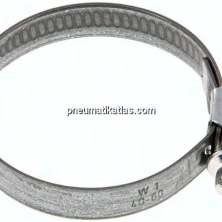 12mm Schlauchschelle 40 - 60mm, Stahl verzinkt (W1) (NORMA)