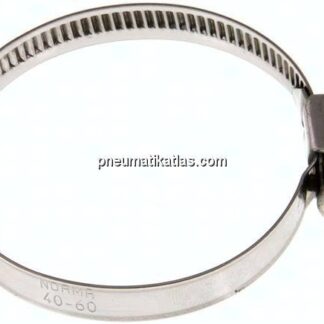 9mm Schlauchschelle 40 - 60mm, 1.4301 (W4) (NORMA)