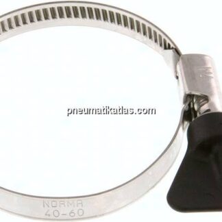 9mm Schlauchschelle 40 - 60mm, 1.4301 (W4) (NORMA)