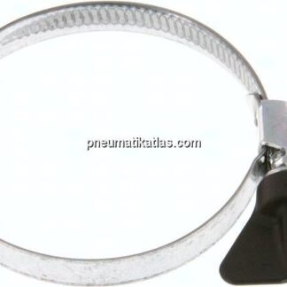 9mm Schlauchschelle 50 - 70mm, Stahl verzinkt (W1) (NORMA)