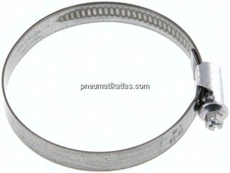 12mm Schlauchschelle 60 - 80mm, Stahl verzinkt (W1) (NORMA)
