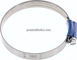 12mm Schlauchschelle 60 - 80mm, Stahl verzinkt (W1) (ABA)