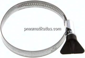12mm Schlauchschelle 60 - 80mm, Stahl verzinkt (W1) (NORMA)