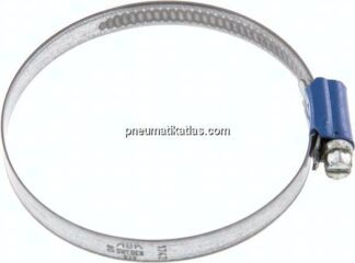9mm Schlauchschelle 60 - 80mm, Stahl verzinkt (W1) (ABA)