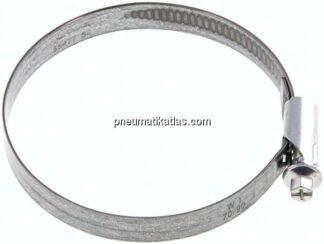 12mm Schlauchschelle 70 - 90mm, Stahl verzinkt (W1) (NORMA)