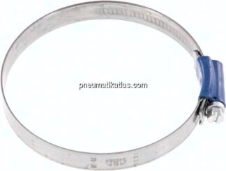 12mm Schlauchschelle 70 - 90mm, Stahl verzinkt (W1) (ABA)
