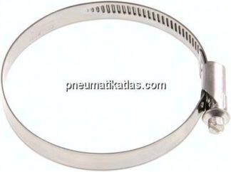 12mm Schlauchschelle 70 - 90mm, 1.4301 (W4) (NORMA)