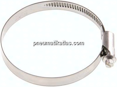 12mm Schlauchschelle 70 - 90mm, 1.4301 (W4) (NORMA)